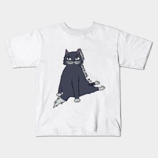 Moody cat Kids T-Shirt